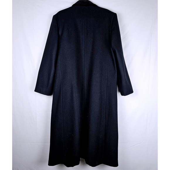 Braetan Black Trench Coat - Picture 7 of 16